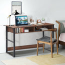 2 Drawers Vintage Computer Desk for Home and Office