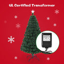 5' - 6' - 7' Multicolor LED Fiber Optic Artificial Christmas Tree-6'