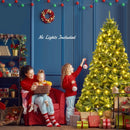 7.5 Feet Artificial Christmas Fir Tree with 1968 Branch Tips