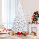 6' - 7.5' - 9' Hinged Artificial Christmas Tree with Metal Stand-9 ft