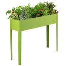 40" x 13" Outdoor Elevated Garden Plant Flower Bed