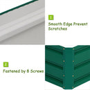 30" x 32" Patio Raised Garden Bed for Vegetable Flower Planting