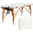 Portable Adjustable Facial Spa Bed  with Carry Case-White