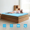 3" Gel-Infused Cooling Bed Topper for All-Night Comfy-80 x 76 inch