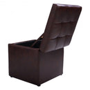 Ottoman Pouffe Storage Box Lounge Seat Footstools