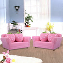 BL-PI Kids Strawberry Armrest Chair Sofa-Pink