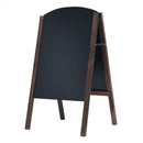 31.5" Wood A-Frame Sidewalk Signage Chalkboard
