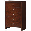 Home 5 Drawer Storage Dresser Cabinet Organizer Chest