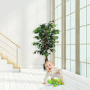 4 Feet In-Outdoor Trunks Artificial Ficus Silk Tree