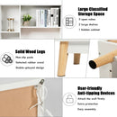 Floor Storage Free Standing Wooden Display Bookcase