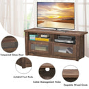 TV Stand Entertainment Center with 2 Shelves