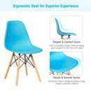 Set of 2 Mid Century Modern DSW Dining Side Chair