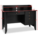 Computer Desk PC Laptop Writing Table Workstation -Black