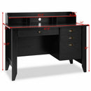 Computer Desk PC Laptop Writing Table Workstation -Black