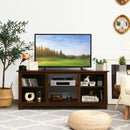 2-Tier 58" TV Stand Entertainment Media Console Center-Walnut