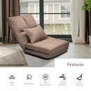 Fold Down Chair Flip Out Lounger w- Pillow