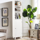 Bathroom Tower Storage Shelving Display Cabinet