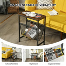 Narrow  Sling Industrial Accent Console Table