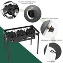 225 000-BTU Portable Propane 3 Burner Gas Cooker