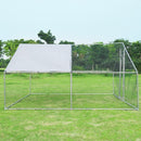 Large Walk in Shade Cage Chicken Coop with Roof Cover-13'