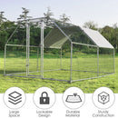 9.5' x 12.5'  Large Walk In Chicken Coop Run House