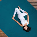 7' x 5' x 8 mm Thick Workout Yoga Mat-Navy