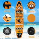 Inflatable Stand Up Paddle Board with Backpack Aluminum Paddle Pump-M