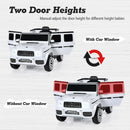 12V Mercedes-Benz G63 Licensed Kids Ride On Car with Remote Control-White